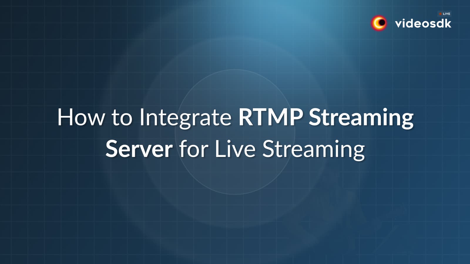 Understanding RTMP Streaming Servers Understanding RTMP Streaming Servers