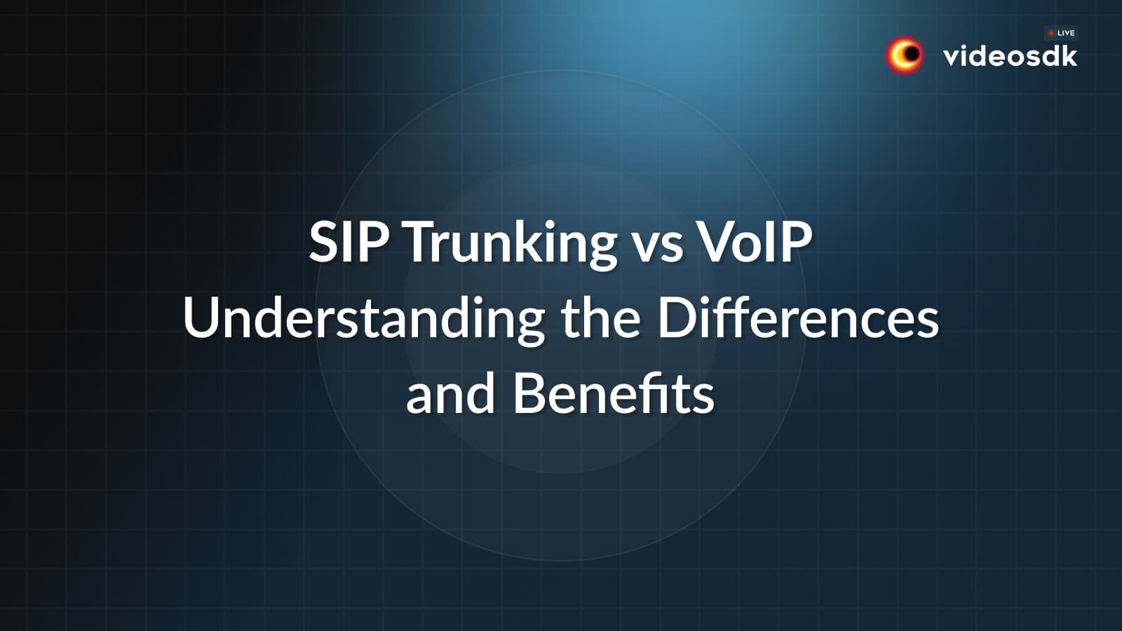 Introduction to SIP Trunking and VoIP Introduction to SIP Trunking and VoIP