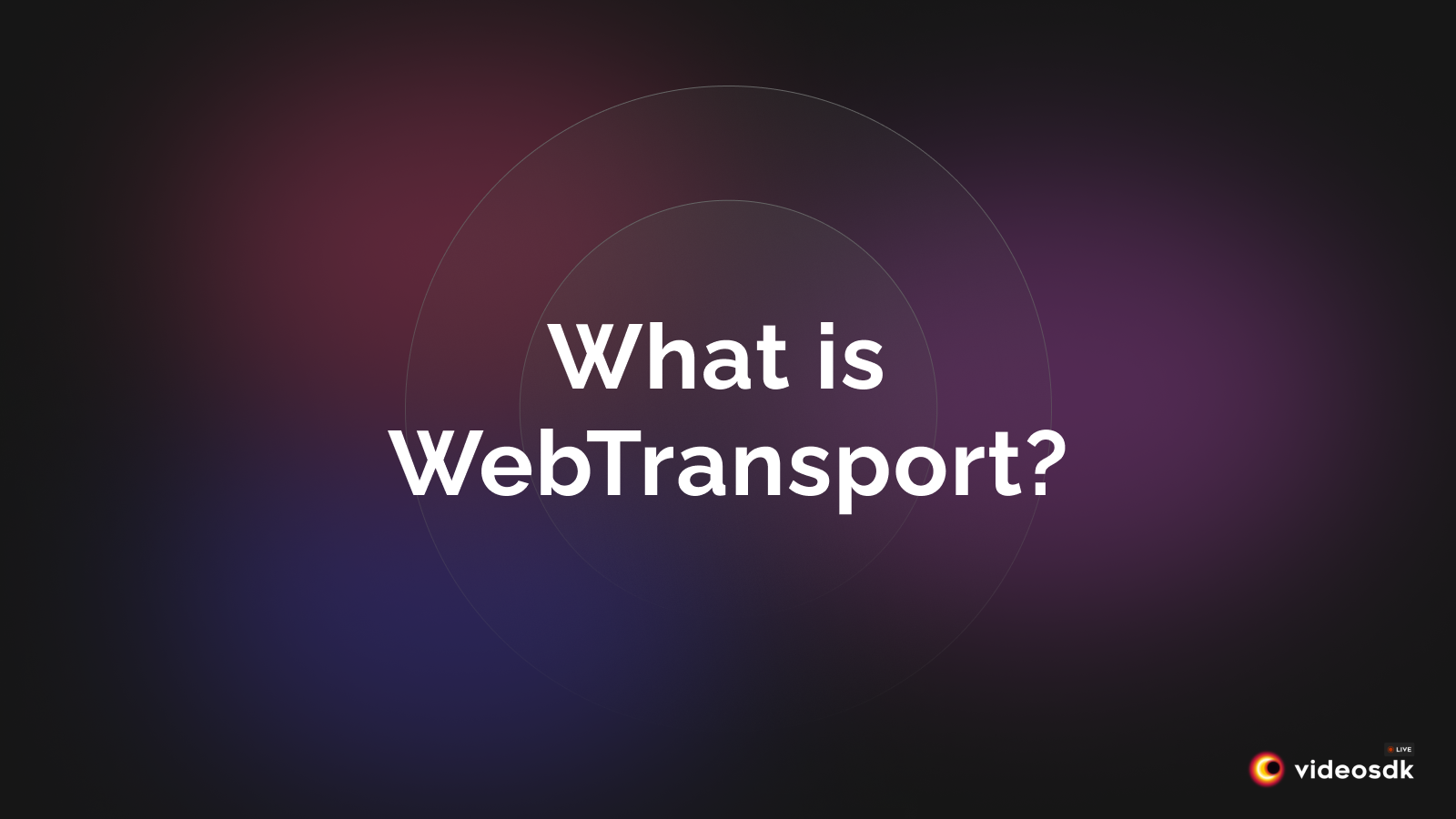 What is WebTransport?