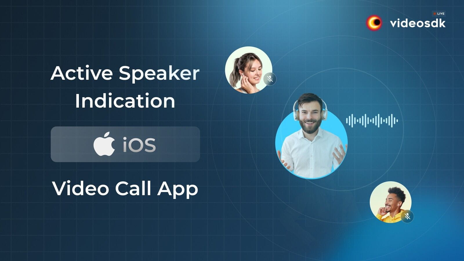 How to Integrate Active Speaker Indication in iOS Video Call App?