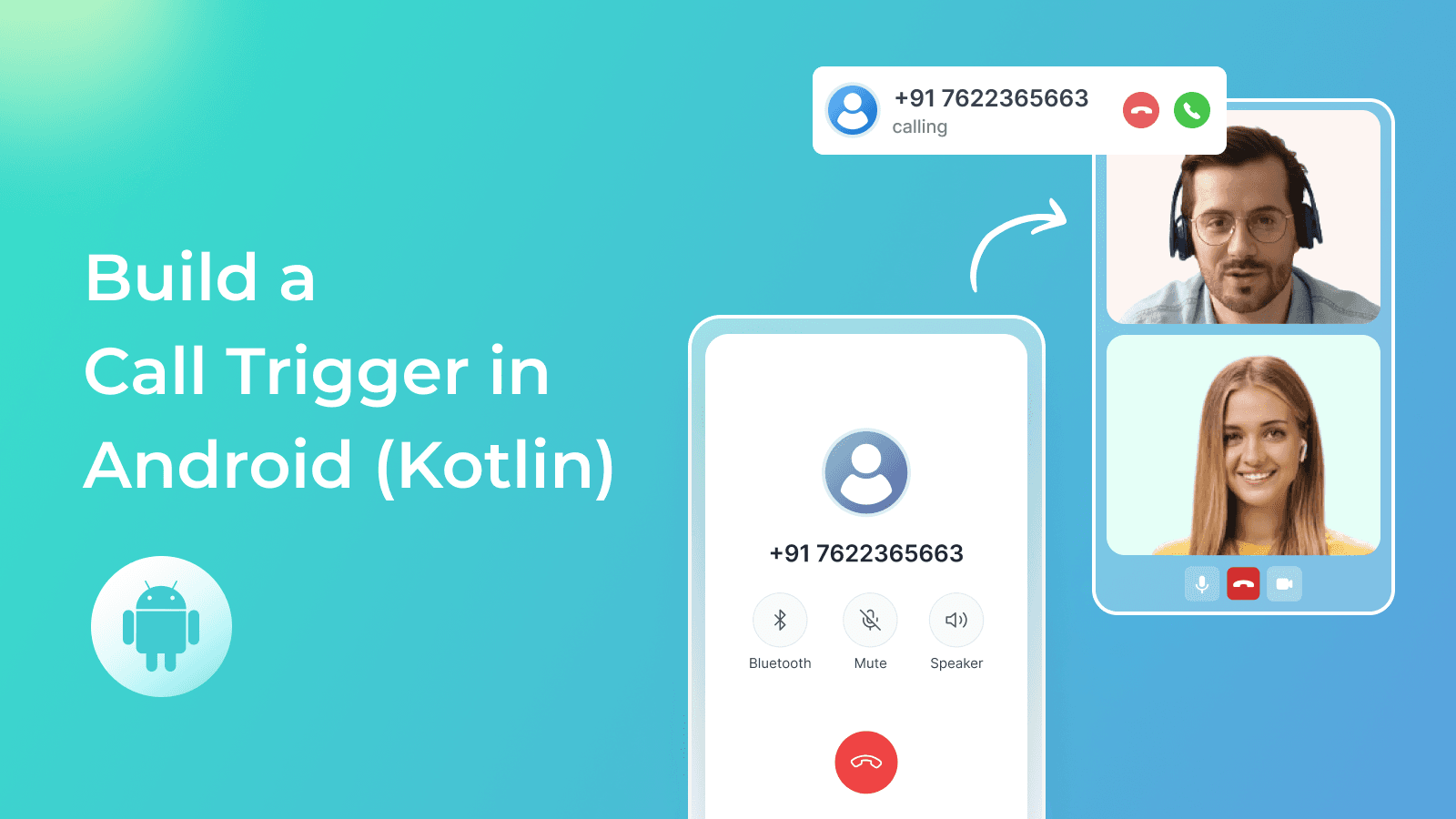 Build a Video Calling App with Call Trigger in Android (Kotlin) using Firebase and VideoSDK