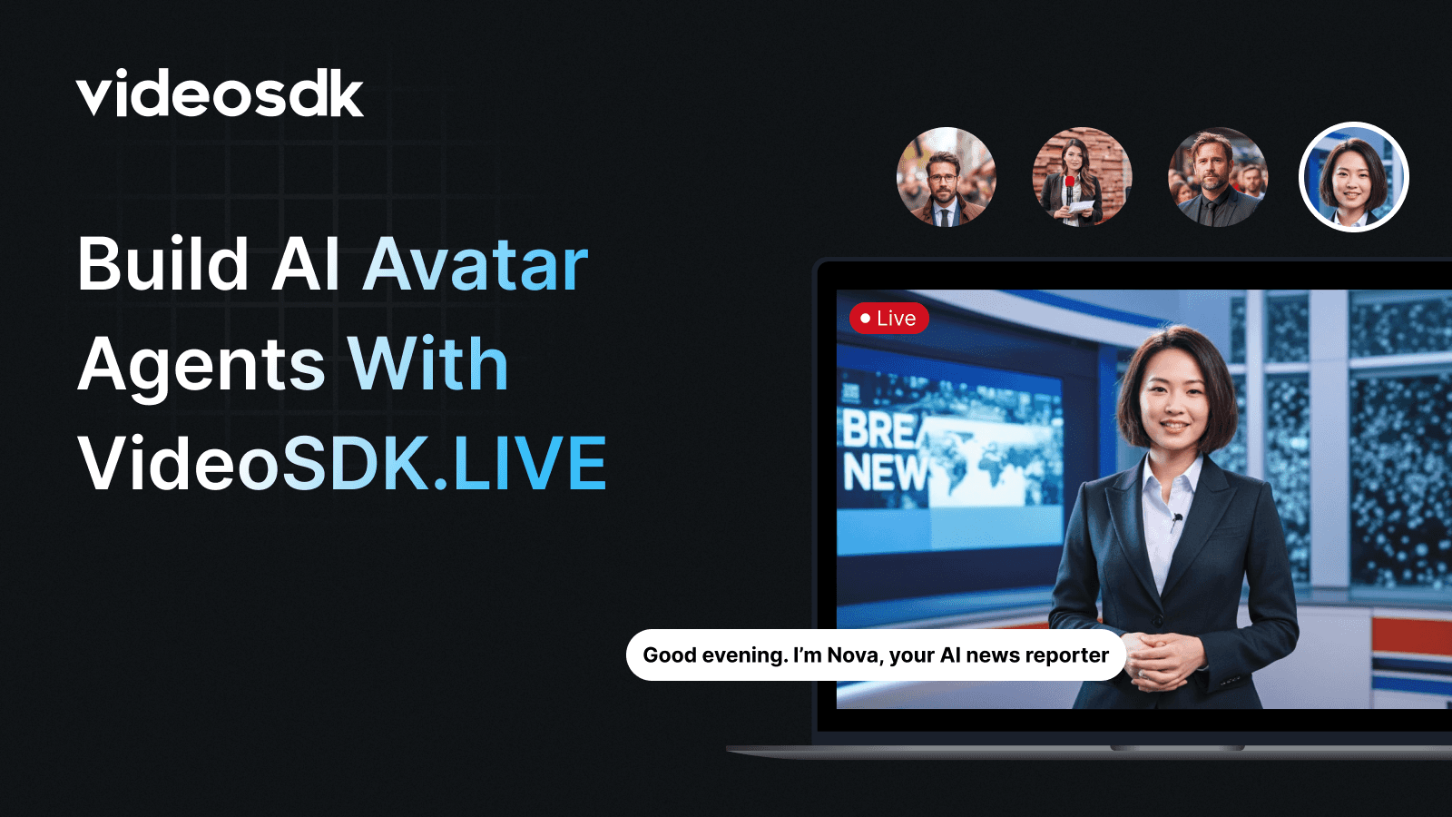 Build AI Avatar Agent with VideoSDK & Simli Face API