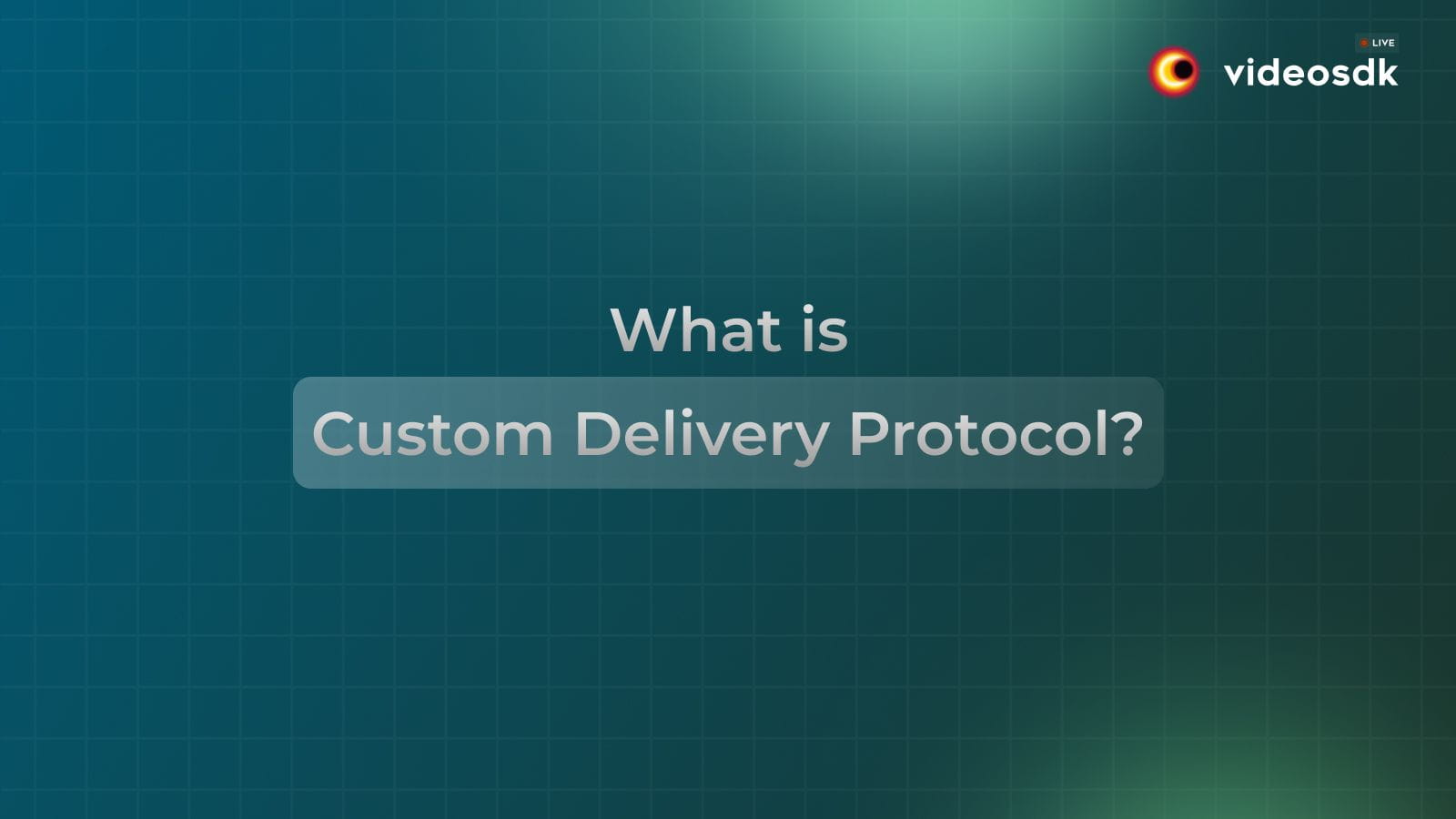 What is Custom Delivery Protocol?