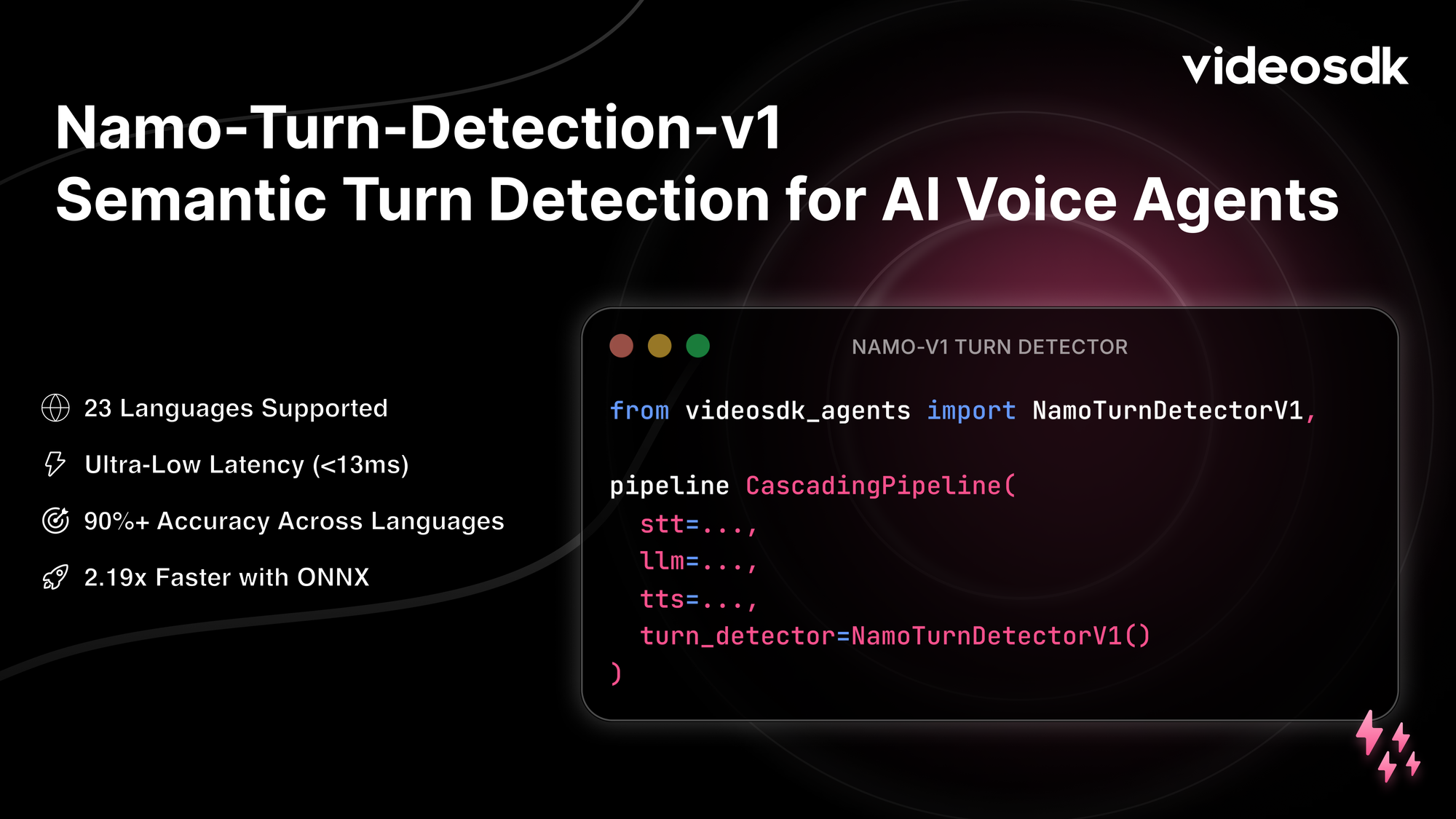 Namo-Turn-Detection-v1: Semantic Turn Detection for AI Voice Agents