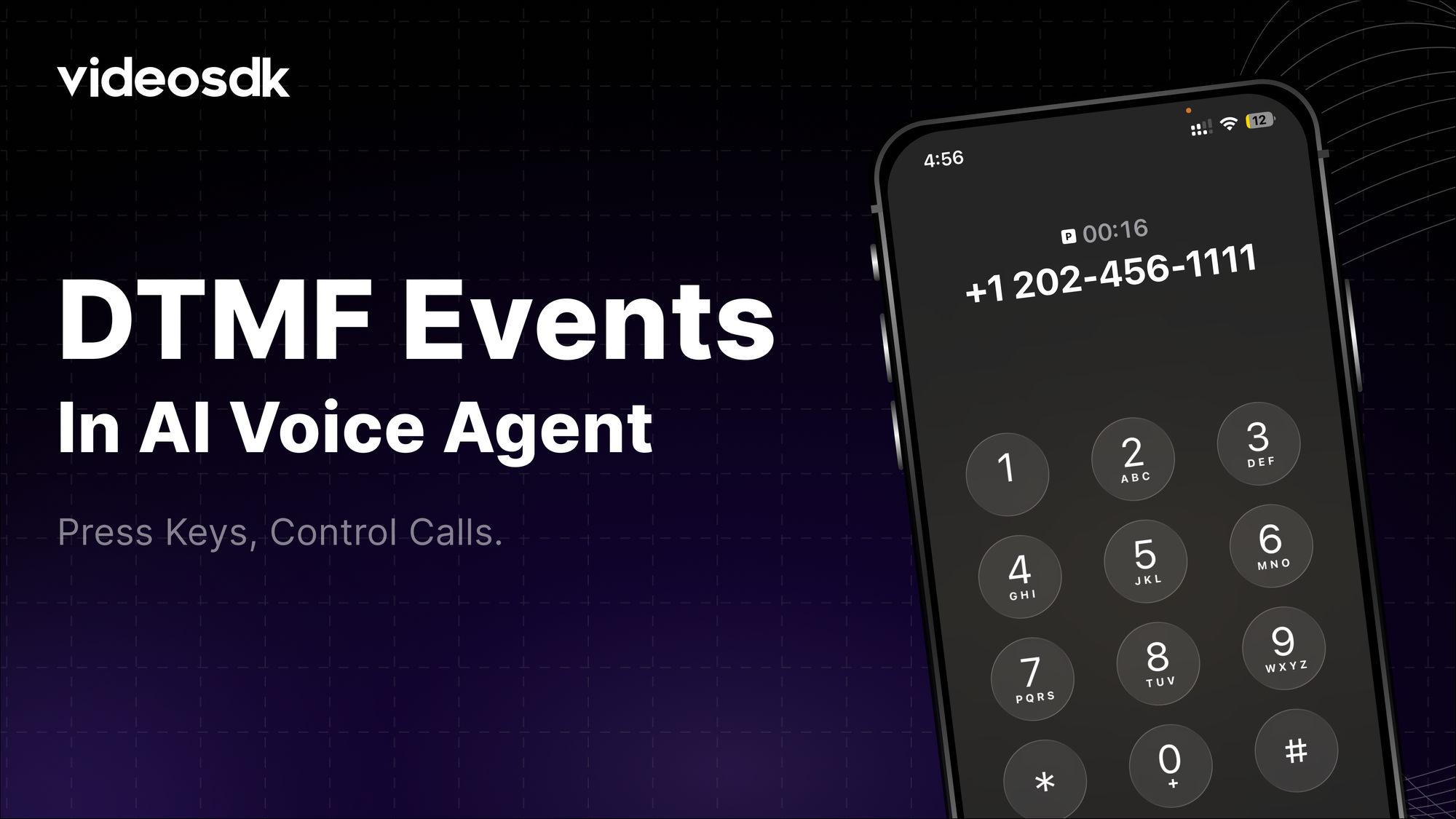 How to enable DTMF Events in Telephony AI Agent