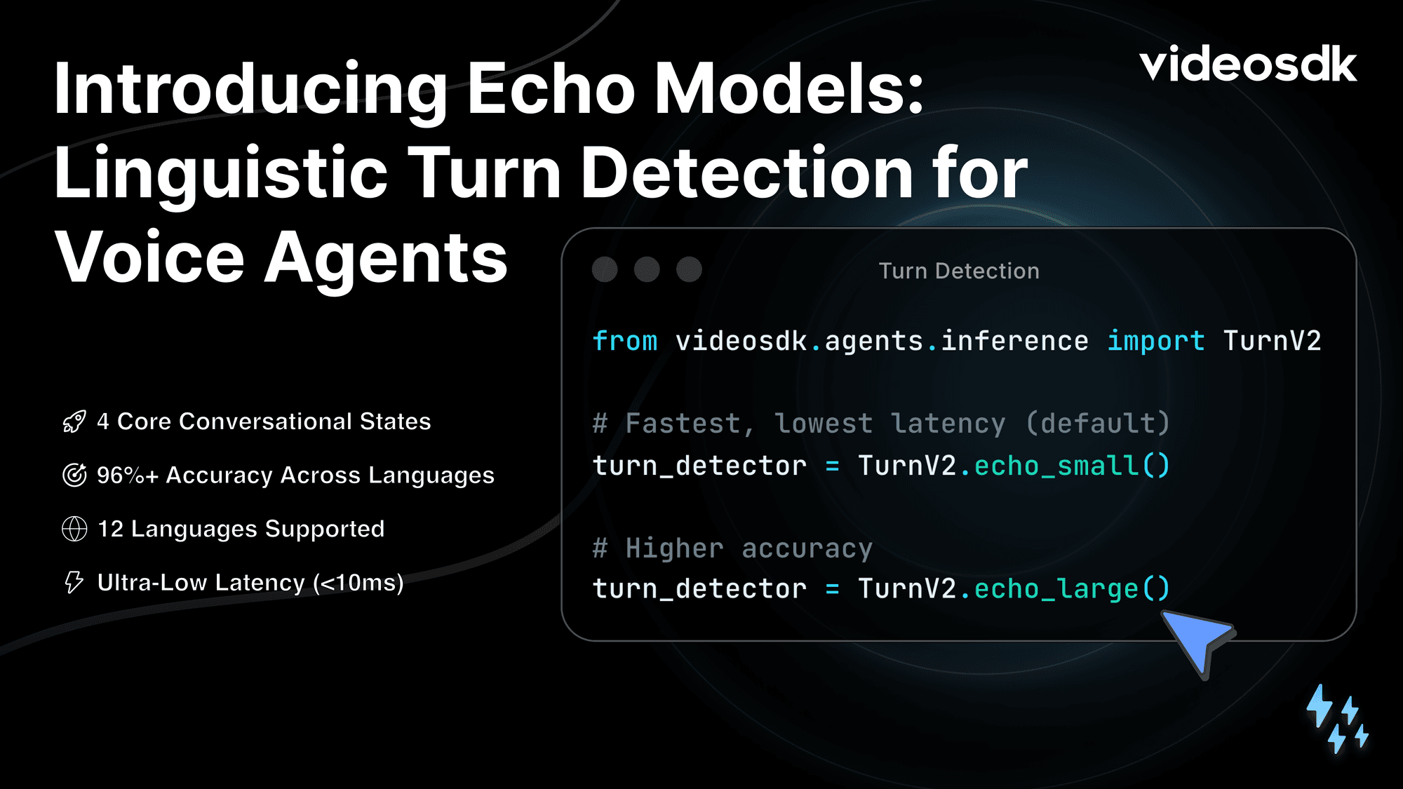 Echo Models: Linguistic Turn Detection for Voice Agents