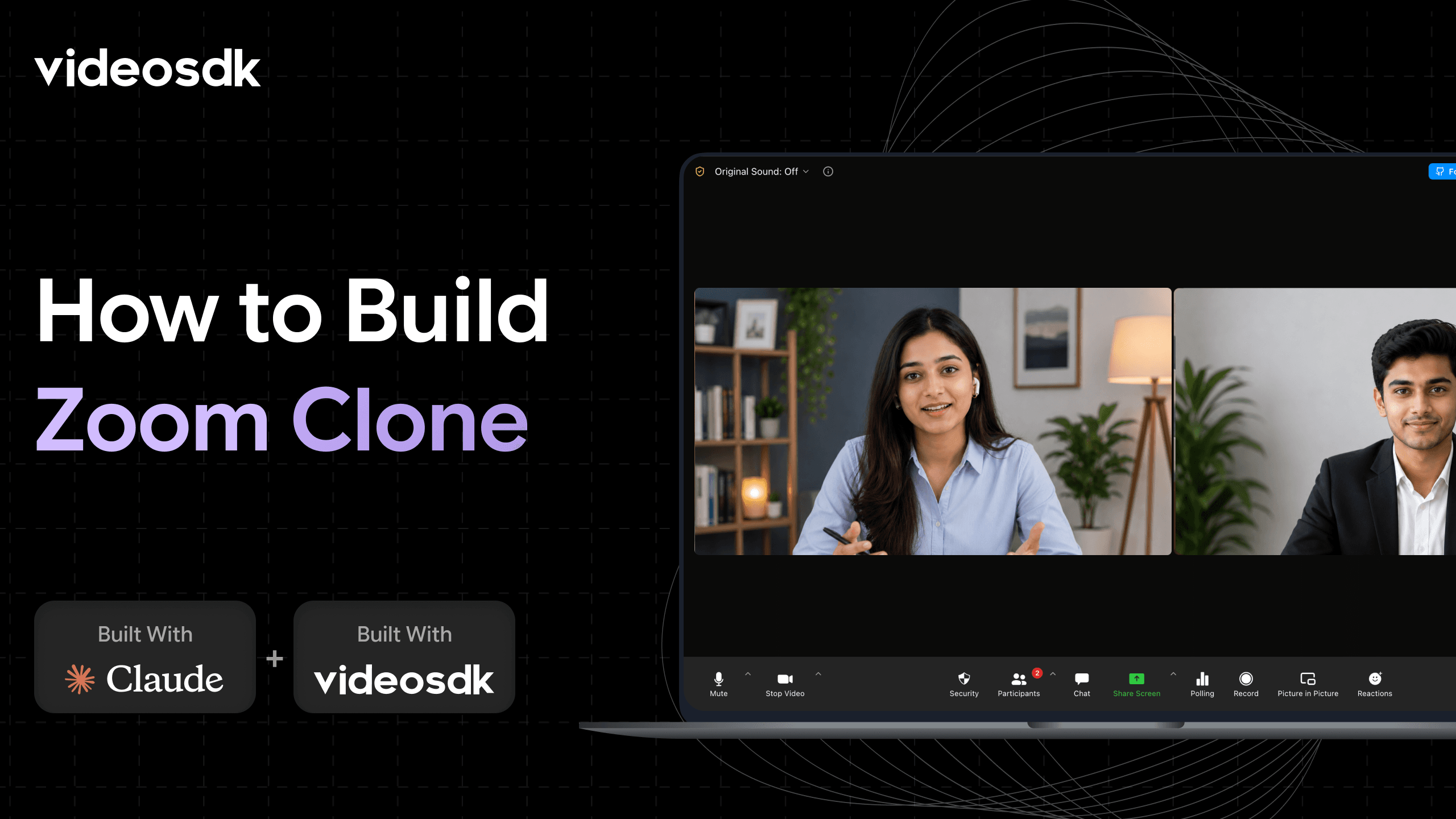 How to Build an Open-Source Zoom Clone with Claude Code + VideoSDK