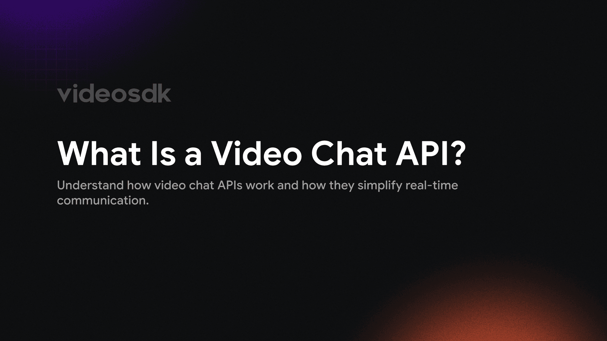 What is a Video Chat API? Pricing and How to Add One