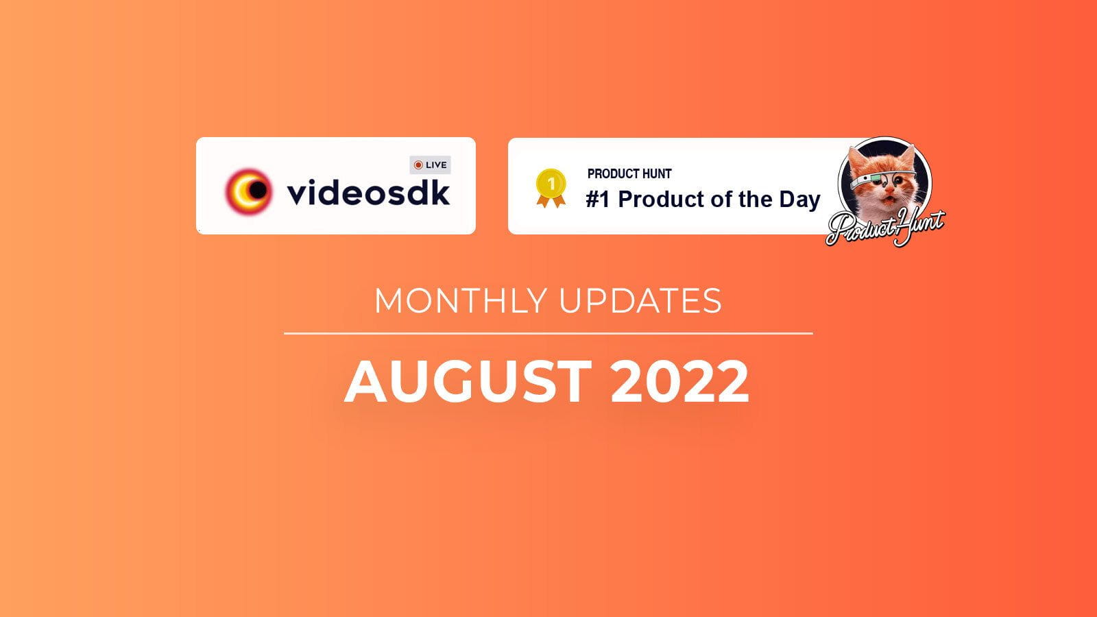 Video SDK August 22' Month Updates for Developers ? Video SDK August 22' Month Updates for Developers ?