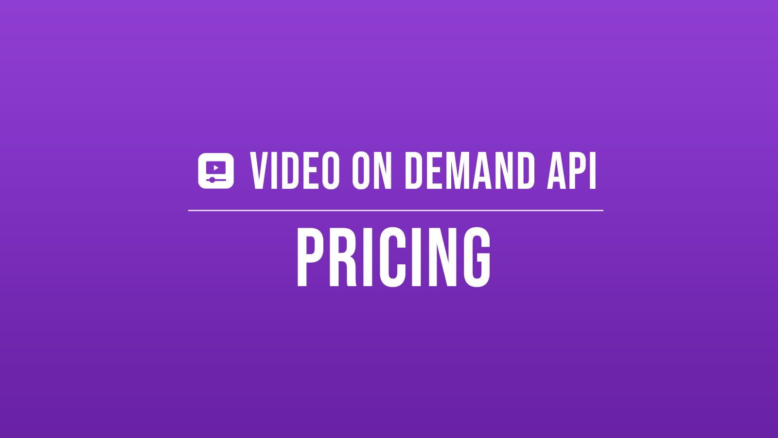 Video-on-Demand Pricing
