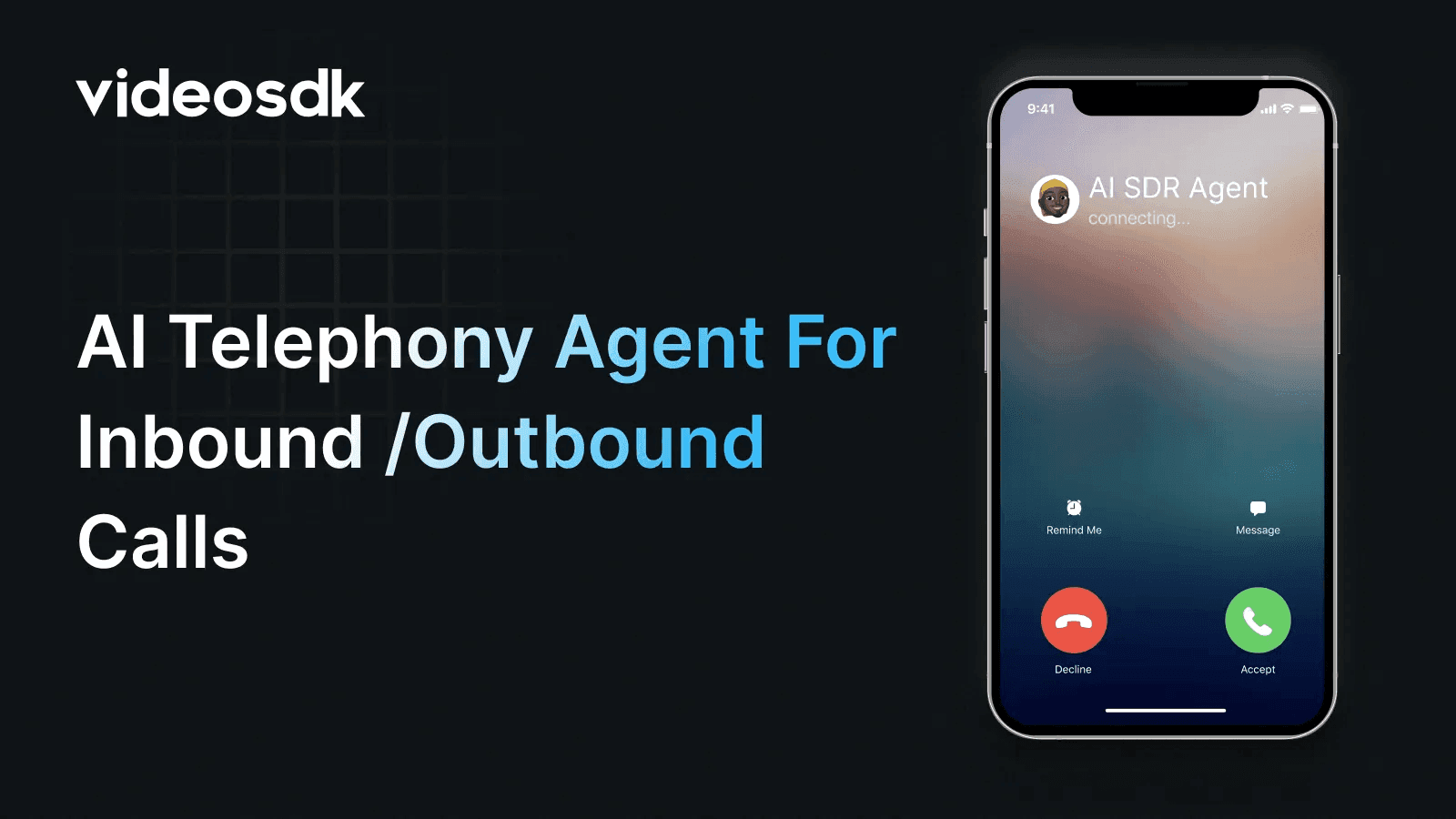 VideoSDK SIP Framework : AI Telephony Agent