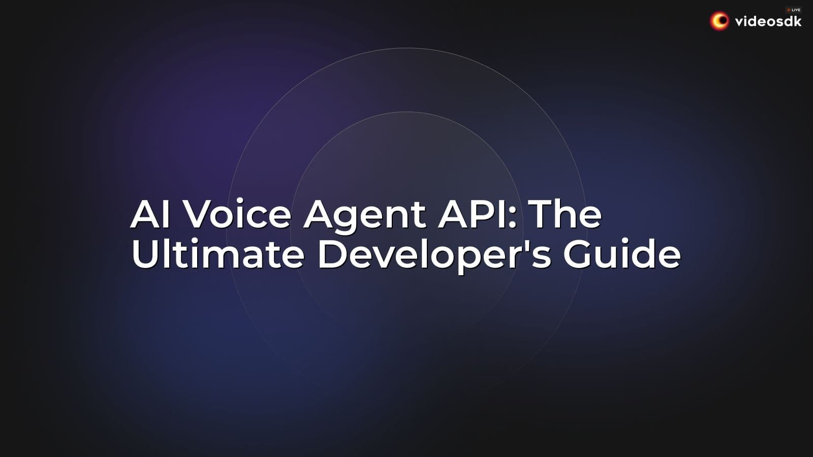 AI Voice Agent API: Build Real-Time Voice Bots in 2026 AI Voice Agent API: Build Real-Time Voice Bots in 2026