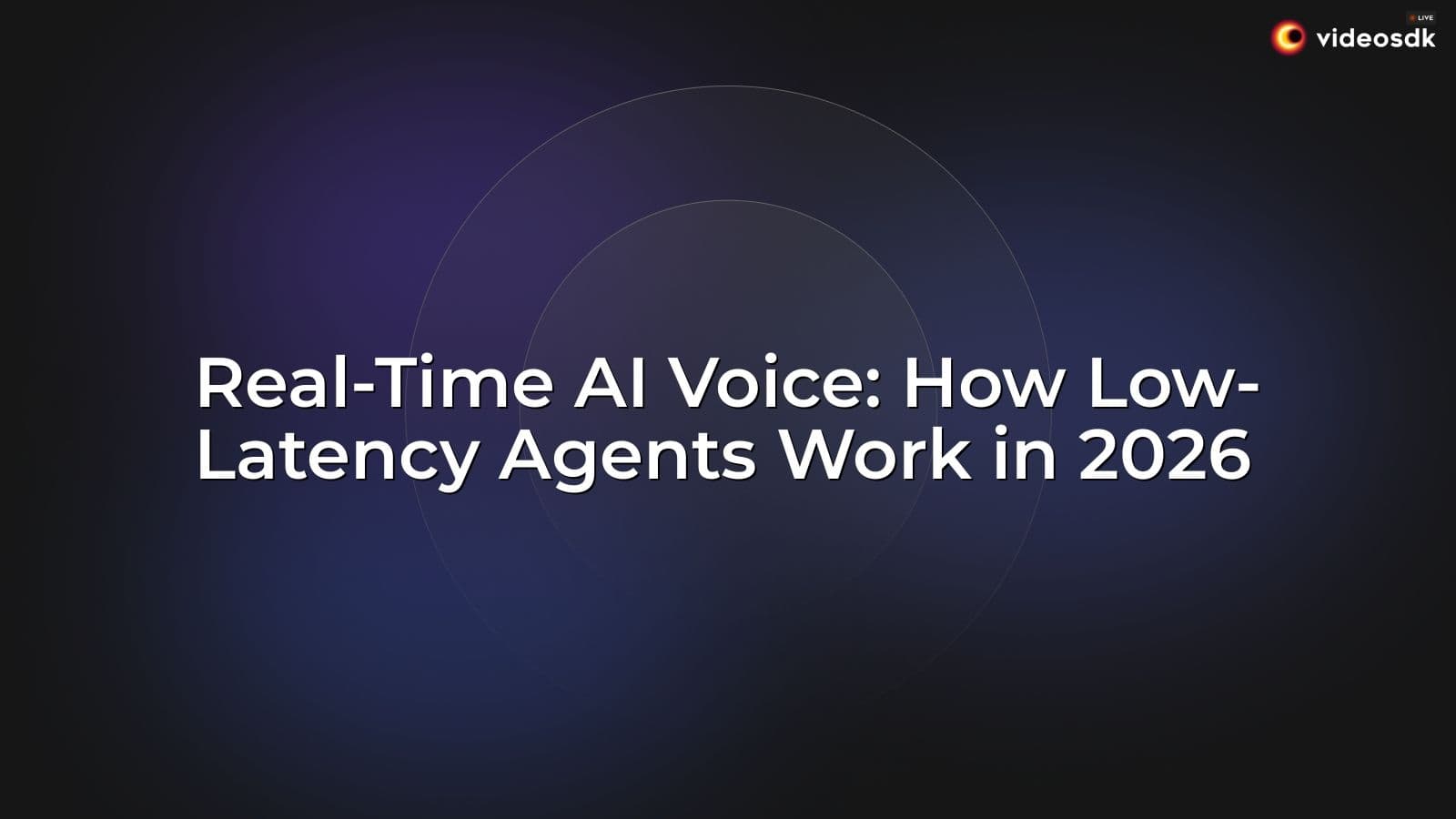 Real-Time AI Voice: How Low-Latency Agents Work in 2026 Real-Time AI Voice: How Low-Latency Agents Work in 2026
