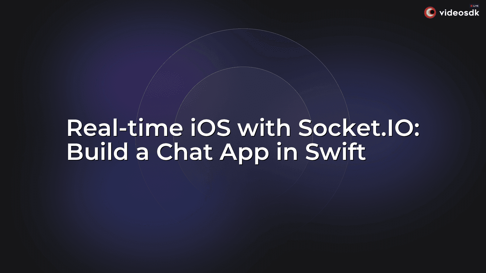 Real-time iOS with Socket.IO: Build a Chat App in Swift Real-time iOS with Socket.IO: Build a Chat App in Swift