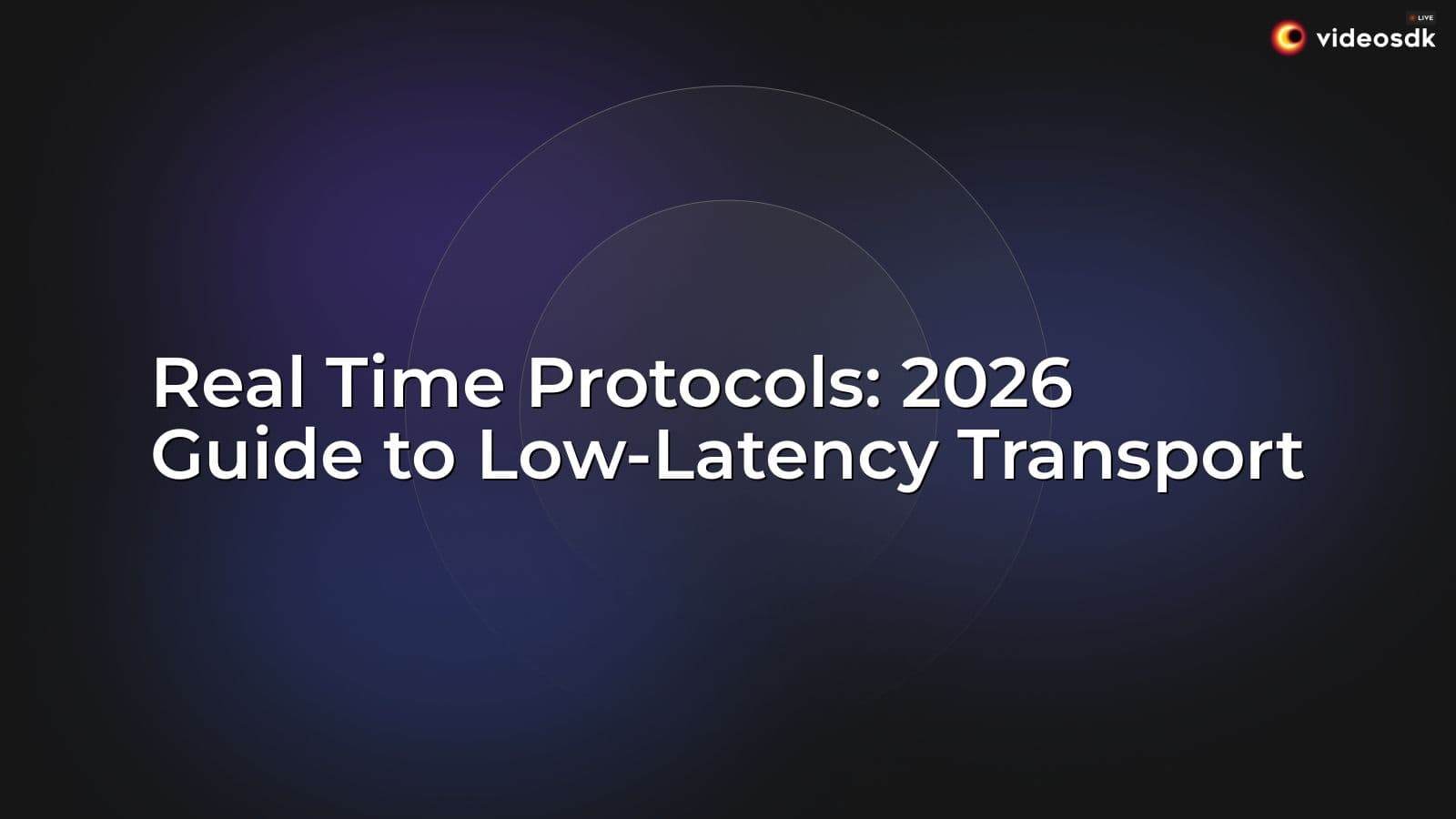 Real Time Protocols: 2026 Guide to Low-Latency Transport Real Time Protocols: 2026 Guide to Low-Latency Transport